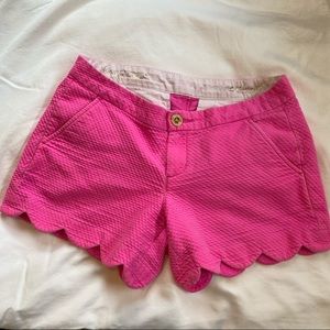 Lilly Pulitzer Buttercup Stretch shorts, size 4